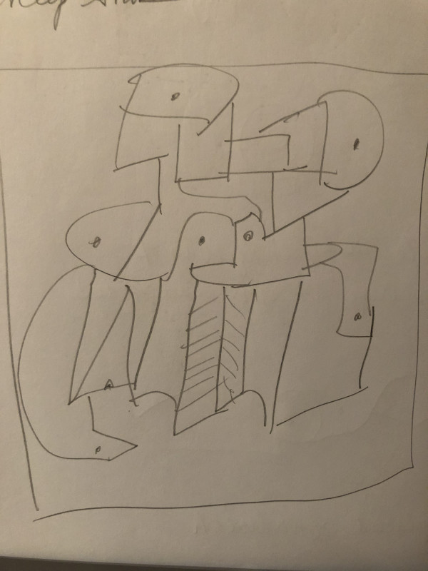 Untitled Pencil Sketch by Craig Moran