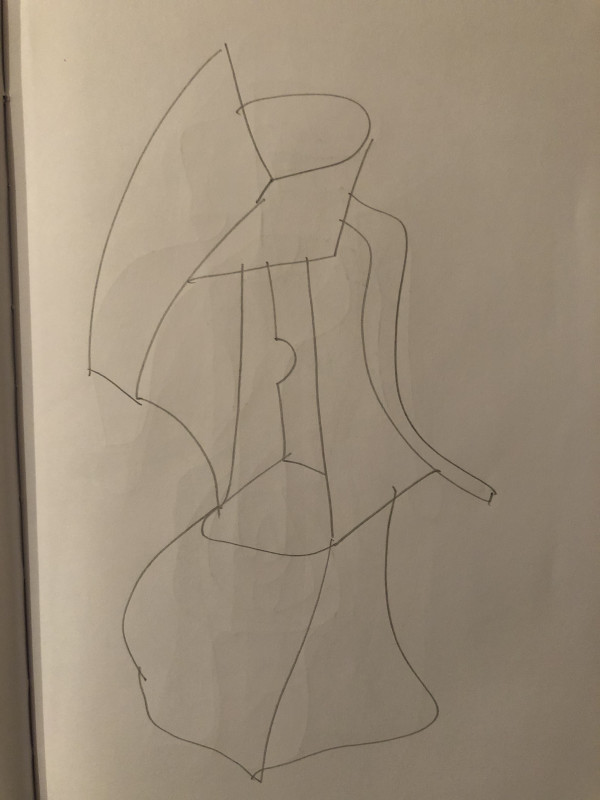 Untitled Pencil Sketch by Craig Moran