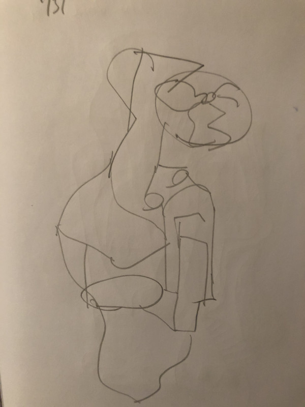 Untitled Pencil Sketch by Craig Moran