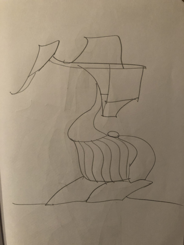 Untitled Pencil Sketch by Craig Moran