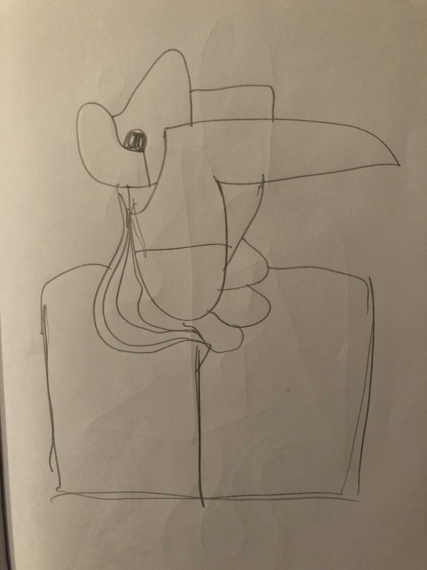 Untitled Pencil Sketch by Craig Moran