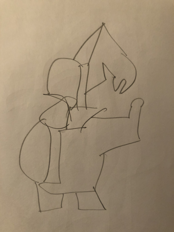 Untitled Pencil Sketch by Craig Moran