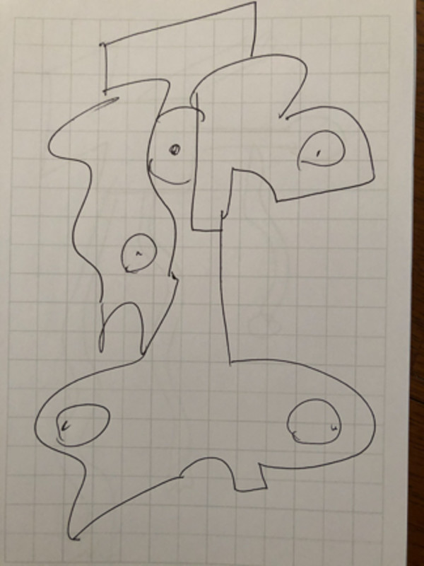 Untitled Pen Sketch by Craig Moran