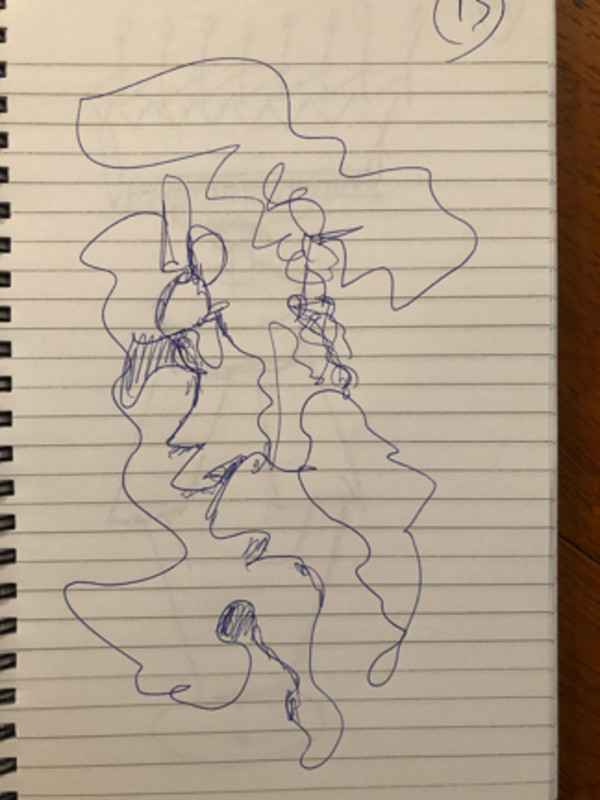 Untitled Pen Sketch by Craig Moran