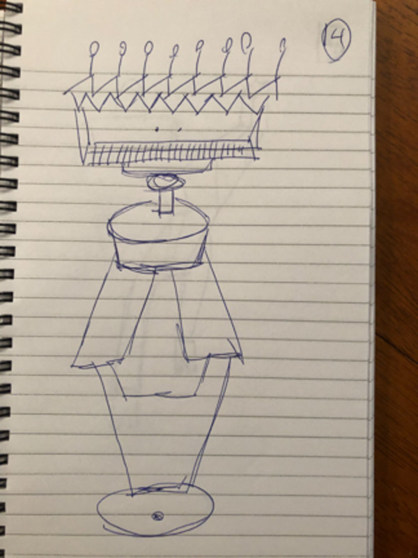 Untitled Pen Sketch by Craig Moran