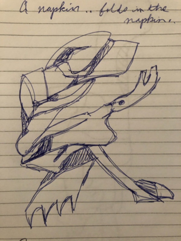 Untitled Pen Sketch by Craig Moran