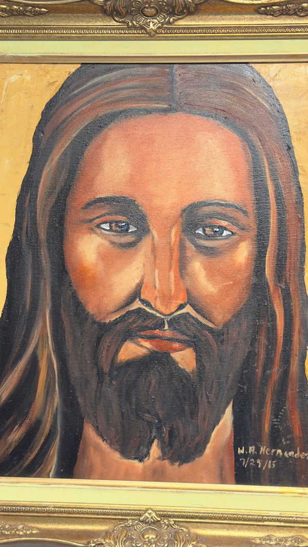 Christ on Gold by Will Hernandez, Image 1.