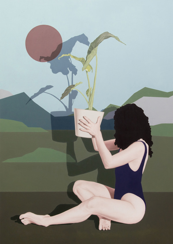 Sierra RS With Plant and Mountains by Christopher Kieling