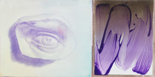 David’s Eye/ Neon Yellow/ Blue by Julien Deiss
