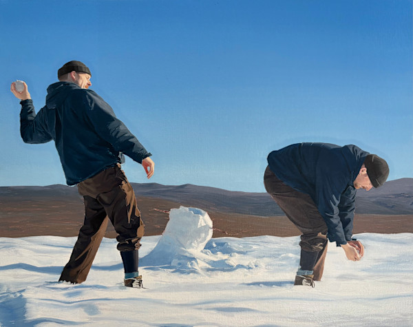 Der Jaeger im Schnee by Raphael Paulun, Image 1.