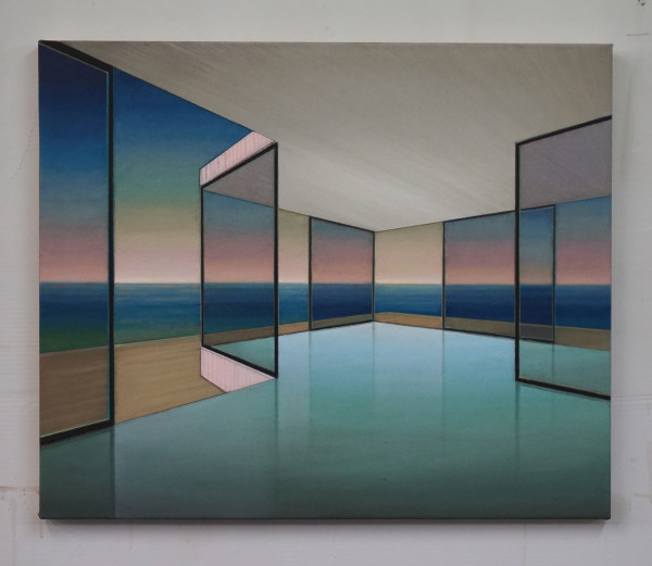 Windows at the sea II by Tobias Stutz