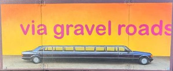 Via gravel roads by Jonathan Kraus