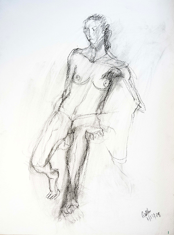 Model Posing #1 by Ruth Aizuss Migdal, Image 3.