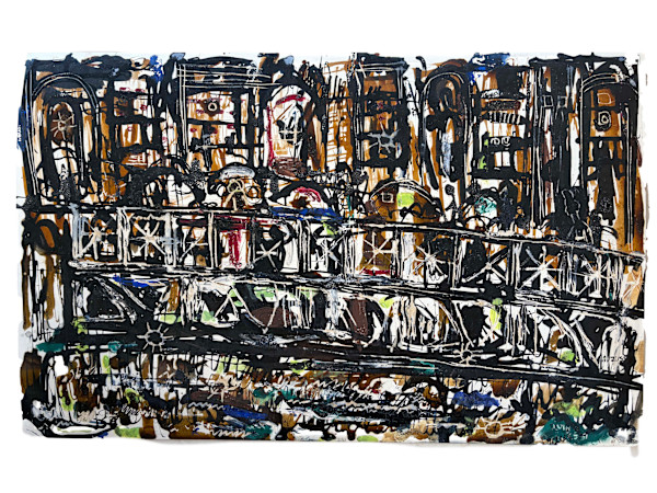 Abstract Painting #2 by Ruth Aizuss Migdal, Image 6.