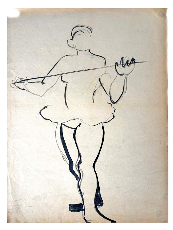 Ballet Dancer Model #8 by Ruth Aizuss Migdal, Image 14.