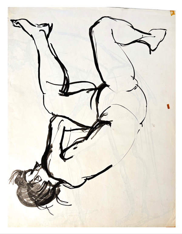 Double Sided Drawing #17 by Ruth Aizuss Migdal, Image 3.