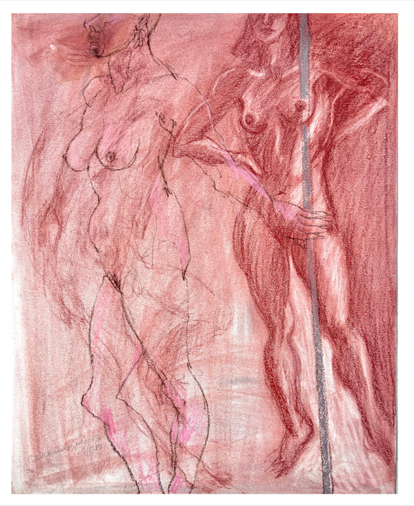 Two Women View #18 by Ruth Aizuss Migdal, Image 7.