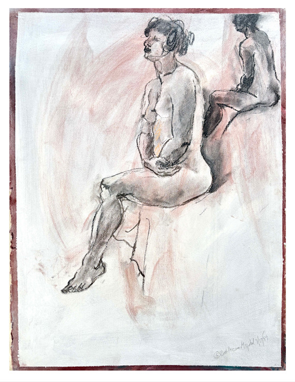 Seated Lady #24 by Ruth Aizuss Migdal, Image 14.