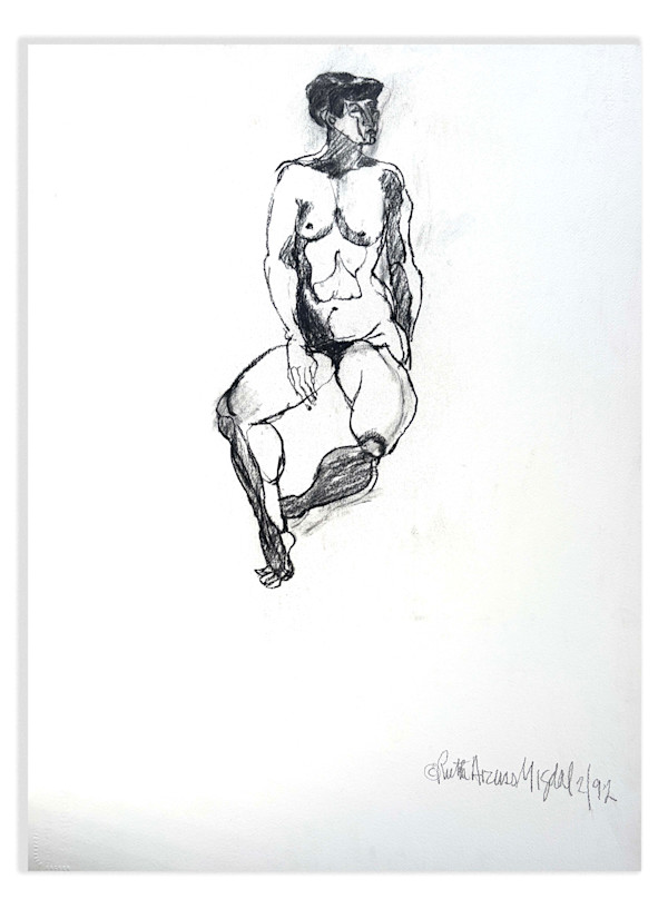 Seated Model #29 by Ruth Aizuss Migdal, Image 12.