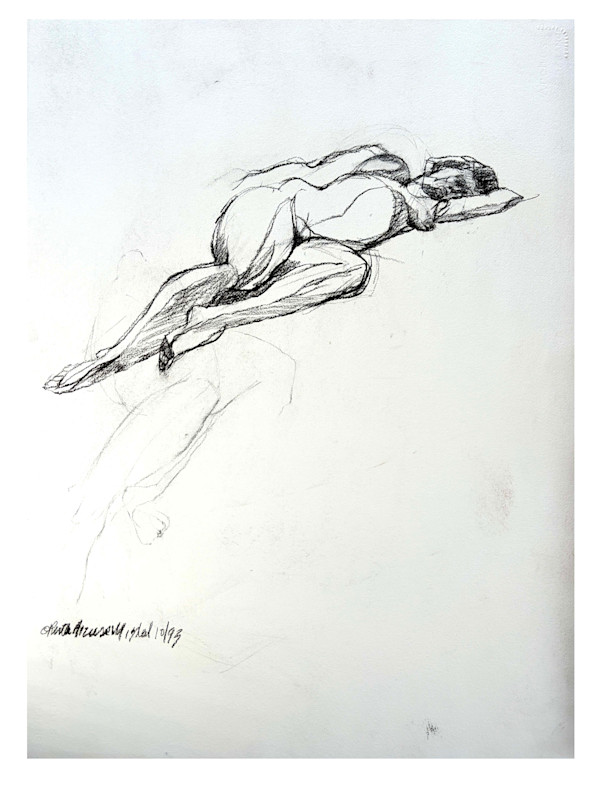 Laying Figure #30 by Ruth Aizuss Migdal, Image 15.