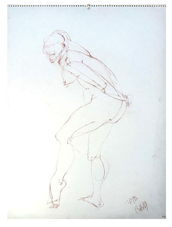 Standing Figure #32 by Ruth Aizuss Migdal, Image 17.