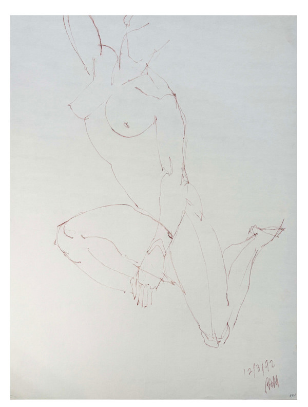 Minimal Drawing III #34 by Ruth Aizuss Migdal, Image 2.