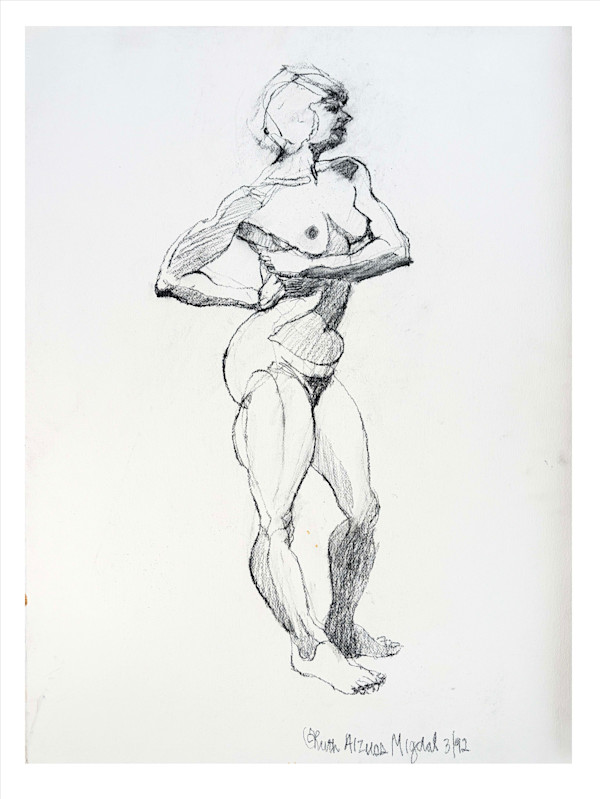 Standing Figure #42 by Ruth Aizuss Migdal, Image 9.