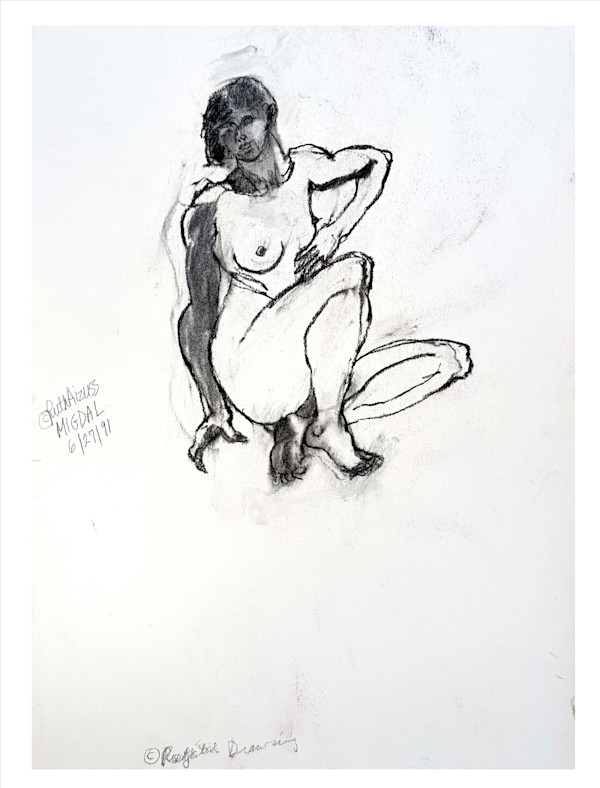Double Sided Drawing#42 by Ruth Aizuss Migdal, Image 12.