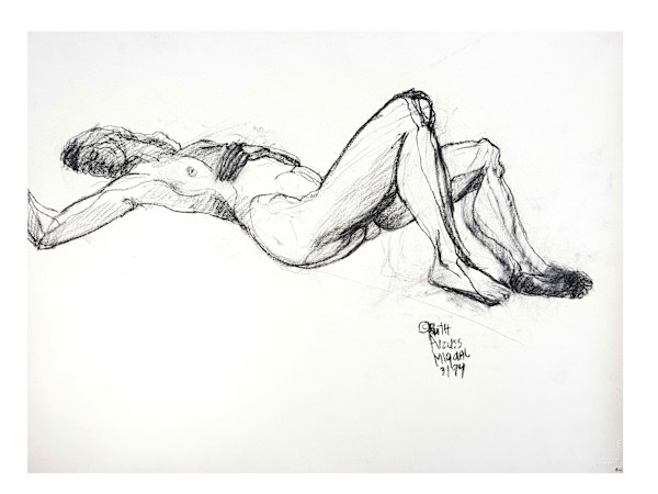 Lying Figure #46 by Ruth Aizuss Migdal, Image 16.