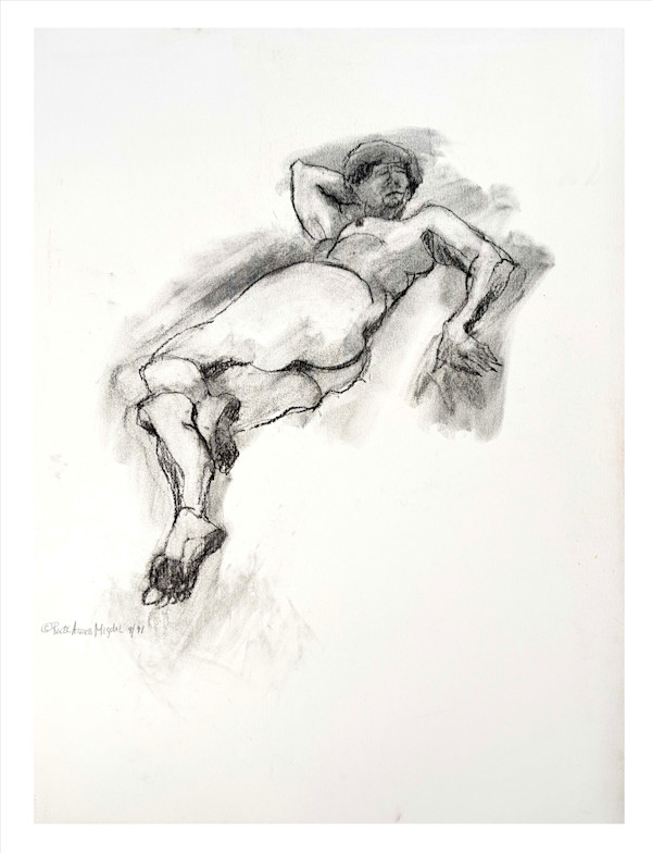Lady Laying #47 by Ruth Aizuss Migdal, Image 18.