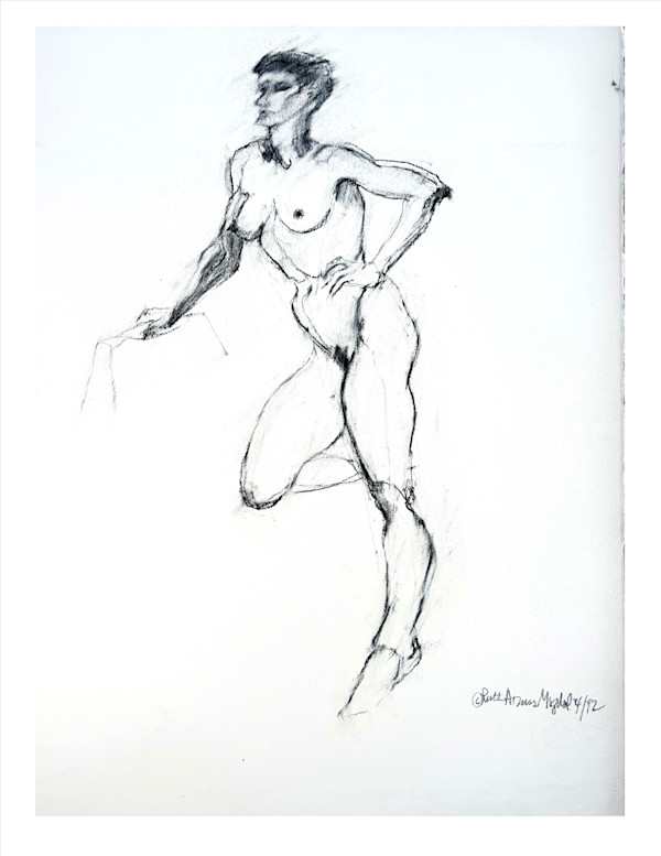 Lady Standing by Ruth Aizuss Migdal