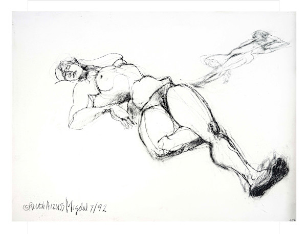 Double Sided Drawing #57 by Ruth Aizuss Migdal