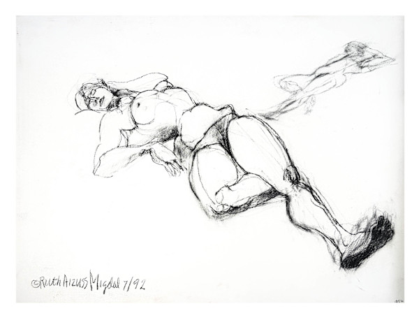 Laying Figure #58 by Ruth Aizuss Migdal