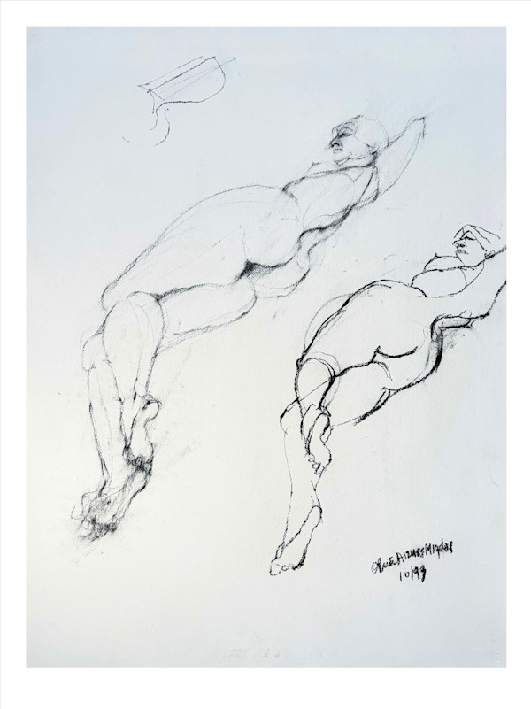 Two Figure #64 by Ruth Aizuss Migdal