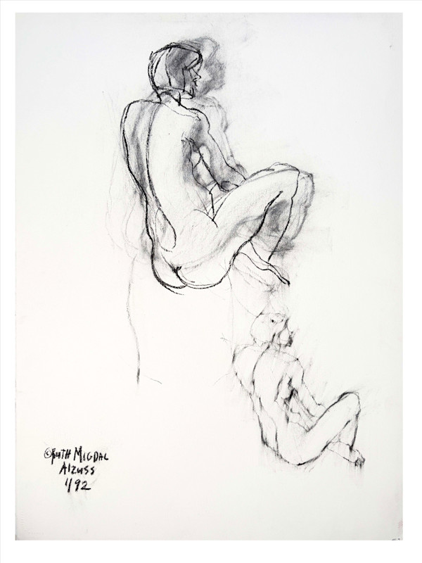 Back View Figures #69 by Ruth Aizuss Migdal
