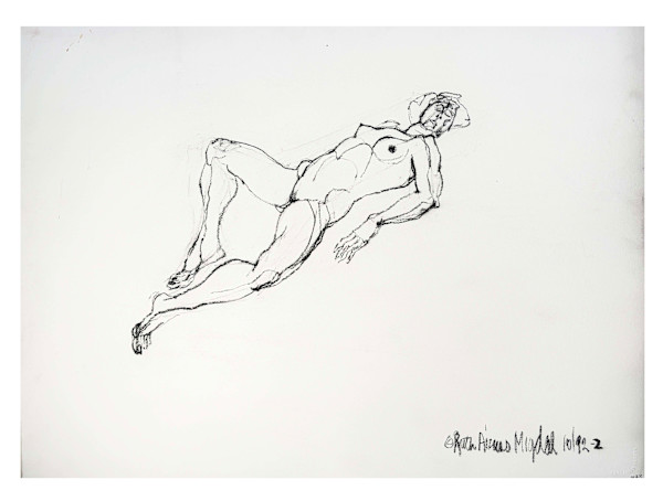 Laying Figure #73 by Ruth Aizuss Migdal