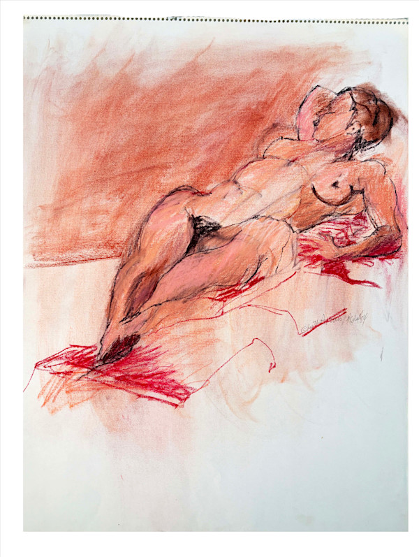 Model Resting #82 by Ruth Aizuss Migdal