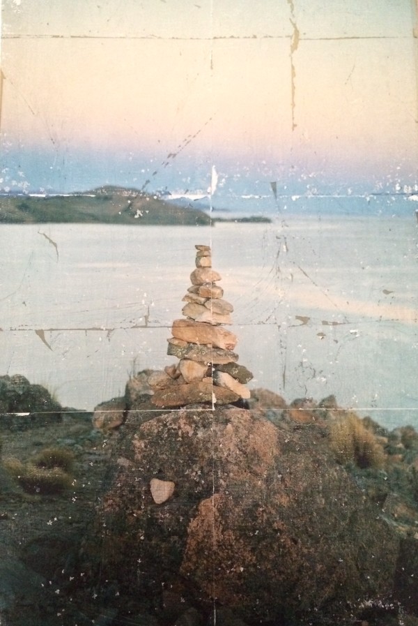 suasi island rocks, peru by Lisa Bertagna