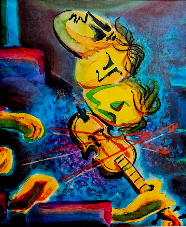 Le violoniste by benoit leroux