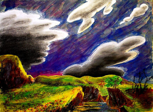 paysage imaginé by benoit leroux