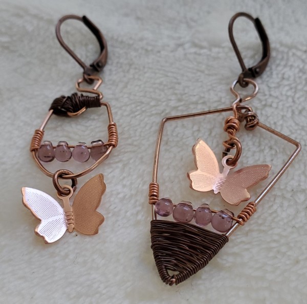 Copper Butterfly by Hayley Kathleen Burton