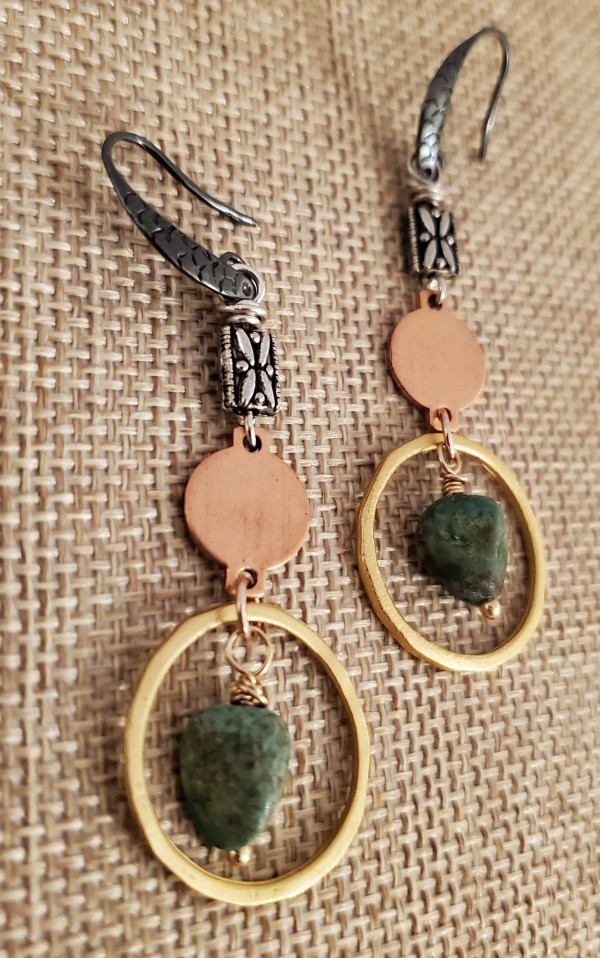 Turquoise & Metal by Hayley Kathleen Burton