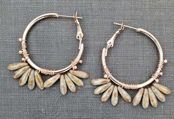 Wild Feather Wind Green by Hayley Kathleen Burton