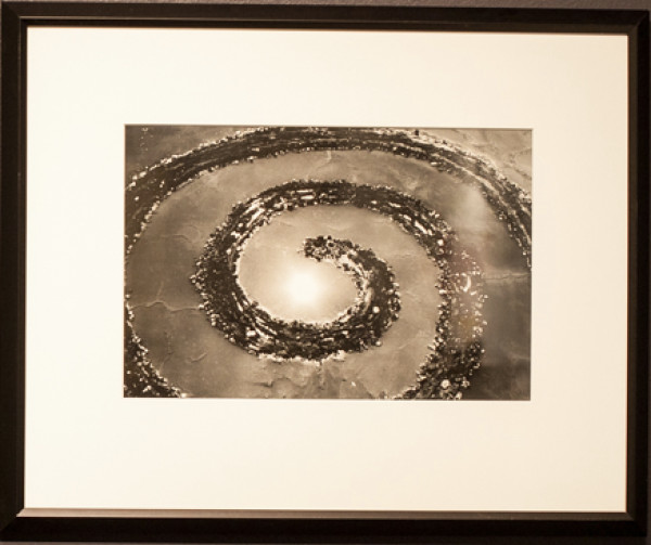 Spiral Jetty (close up) by Gianfranco Gorgoni