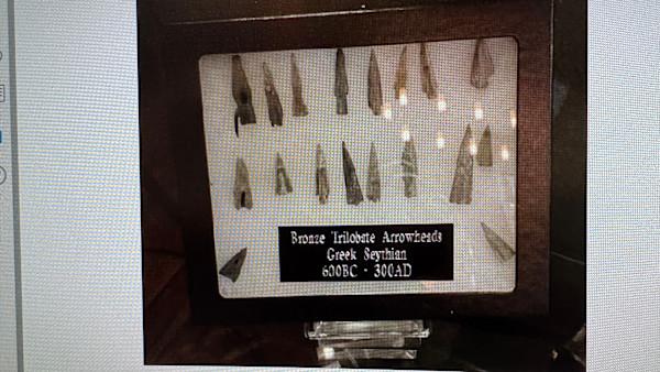 Bronze Scythian Arrowheads