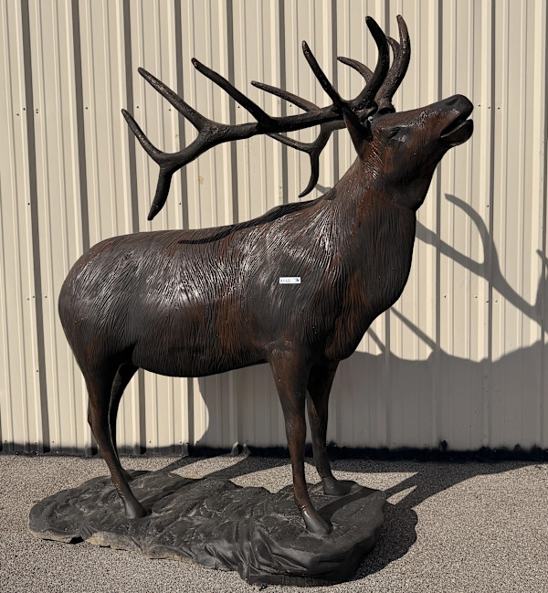 Life Size bronze Stag, Image 8.
