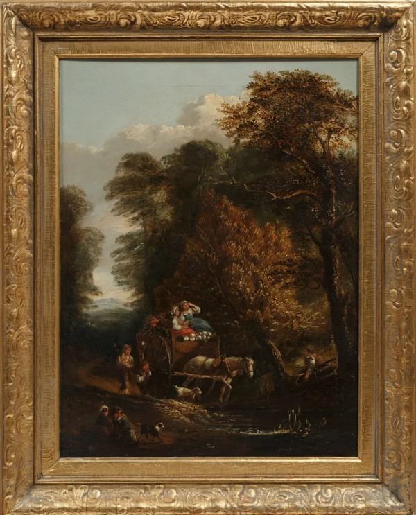 ‘The Market Cart” by After Thomas Gainsborough