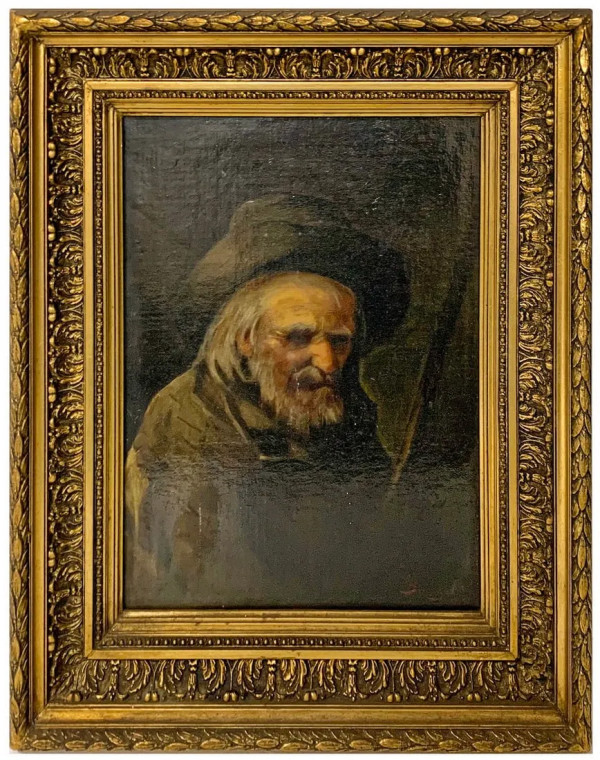 “Portrait of an old Fisherman” by . Bonngal
