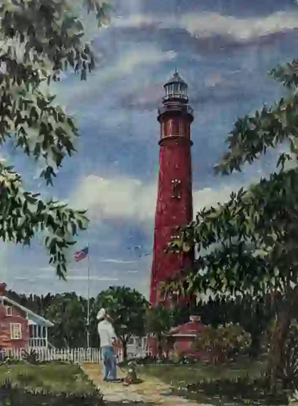 "Ponce Inlet Lighthouse" by Jack Rowland Murf the surf