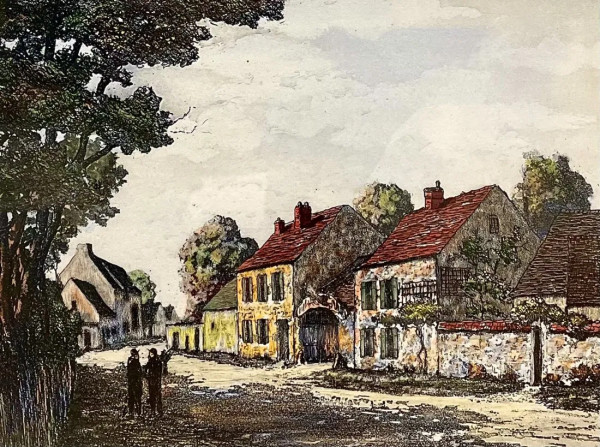 “Maison de Millet“ by Maurice Jacque